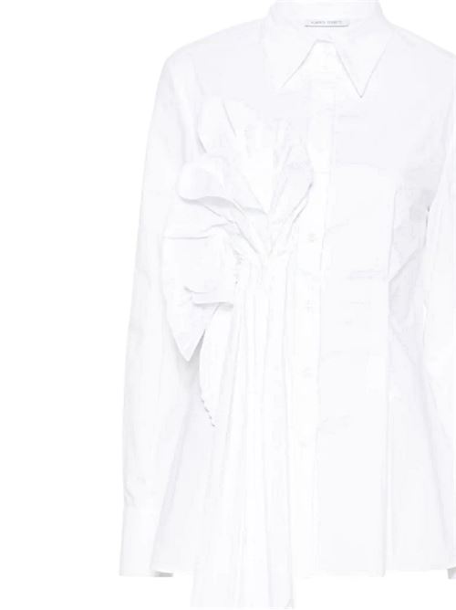 Stretch cotton poplin woman shirt Alberta Ferretti | AF020216260001